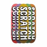 SCRATCH DECK SKATEBOARD | TYPO LOGO 8