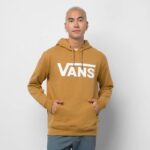 JAKET HOODIE VANS OFF THE WALL | VANS CLASSIC HOODIE II BONE BROWN