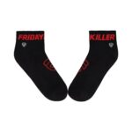 KAOS KAKI ANKLE FRIDAY KILLER | DANVE BLACK RED