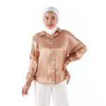 KEMEJA BAJU CEWEK SHIMMER FRIDAY KILLER | TWAIN GOLD
