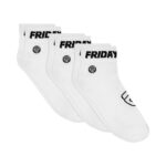 KAOS KAKI ANKLE FRIDAY KILLER 3 PASANG | DANVE 3P WHITE