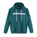 JAKET HOODIE FRIDAY KILLER CORE TEAL HOODIE