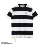 KAOS FRIDAY KILLER MOTIF STRIPE / GARIS | X BNS BLACK