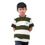 KAOS ANAK ANAK MOTIF STRIPE FRIDAY KILLER | X BNS OLIVE KIDS