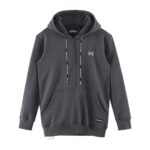 JAKET HOODIE FRIDAY KILLER | BONES DARK GREY
