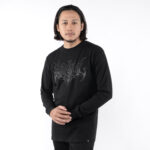 KAOS KATUN COMBED 20's CASUAL PRIA WANITA LENGAN PANJANG COKLAT ORIGINAL MATERNAL DISASTER | KHINK