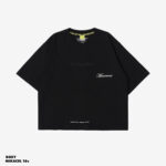 KAOS BOXY CUT MIKACEL 16S CASUAL LENGAN PENDEK PRIA WANITA HITAM FRIDAY KILLER | MOVEMENT BOXY BLACK
