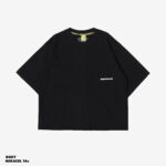 KAOS BOXY CUT MIKACEL 16S CASUAL LENGAN PENDEK PRIA WANITA HITAM FRIDAY KILLER | SELFISH BOXY BLACK