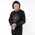 KAOS KATUN COMBED 20's CASUAL PRIA WANITA LENGAN PANJANG HITAM ORIGINAL MATERNAL DISASTER | ORBHE